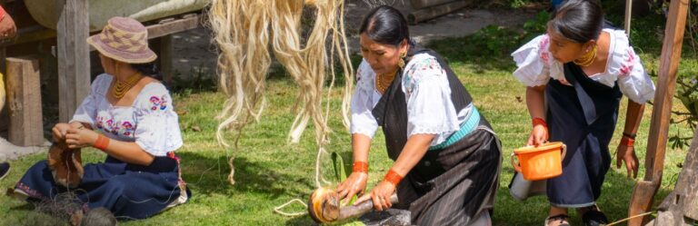 2 day otavalo tour calera indigenous community calera indigenous community
