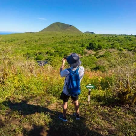 baroness-lookout Rebecca Adventure Travel The Baroness Lookout - Galapagos Cruise Visit
