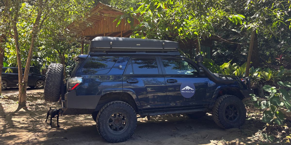 camping in costa rica with an overlander camping in costa rica with an overlander