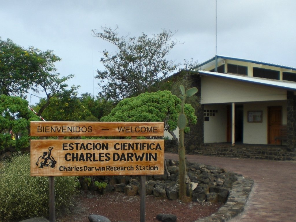 charles darwin research station charles darwin research station entrance