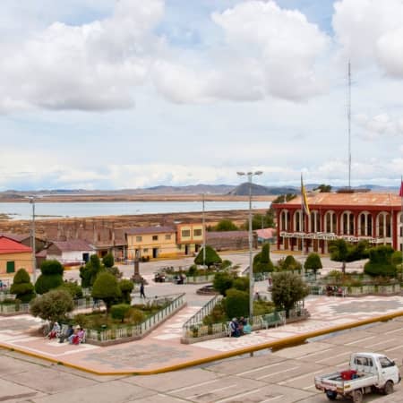 Chucuito-Peru Rebecca Adventure Travel Chucuito Square - Peru