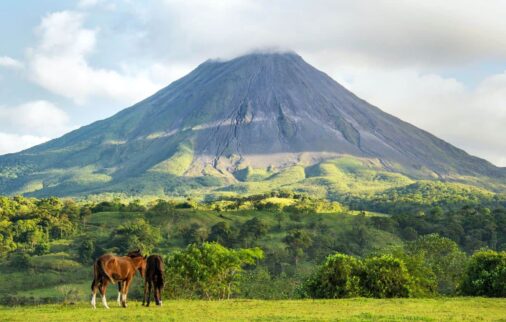 best time to visit costa rica - arenal volcano