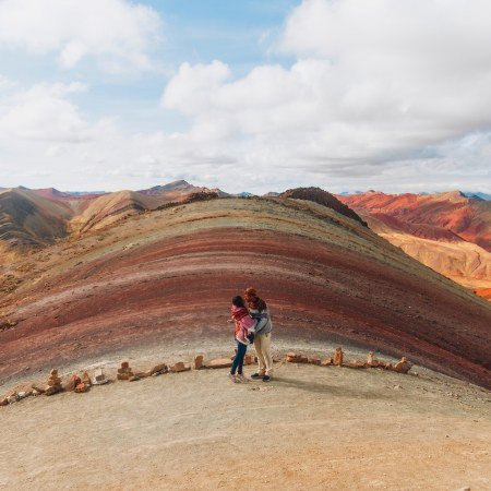day 6 south america expedition rainbow mountain day 6 - south america luxury adventure - rainbow mountain