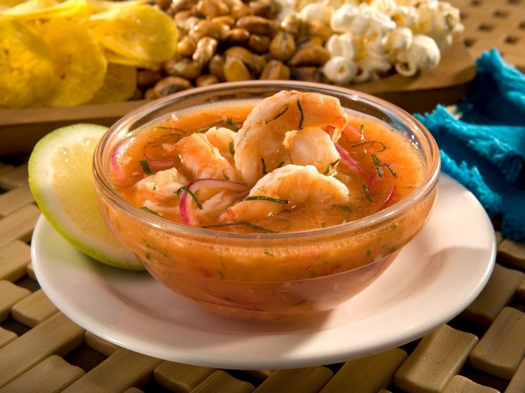 ecuador cuisine shrimp ceviche ecuadorian cuisine - shrimp ceviche