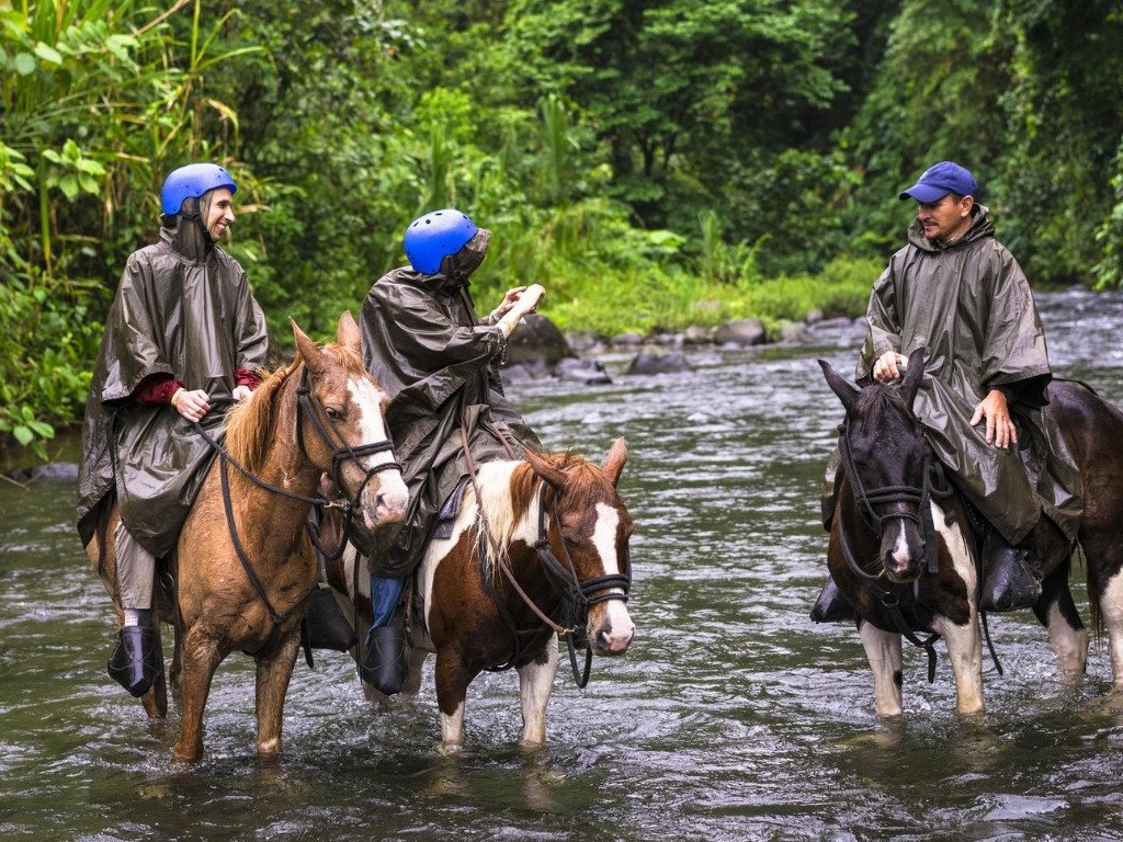 horseback riding around the river horseback riding around the river