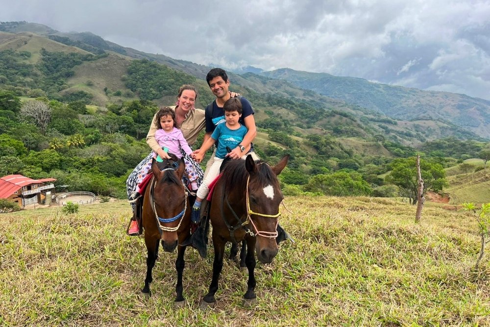 horseback riding costa rica costa rica luxury family trip