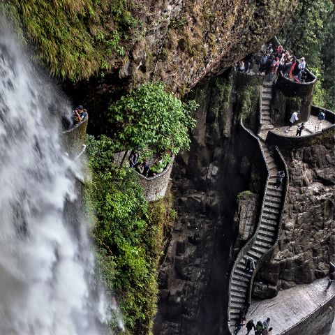 Pailon del Diablo Ecuador Rebecca Adventure Travel Pailon del Diablo Ecuador