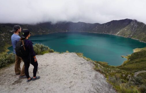 hiking the quilotoa