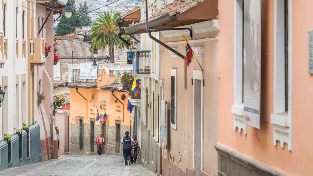 ronda street ronda street in quito old town