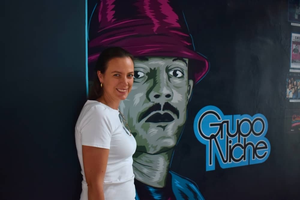 salsa culture grupo niche mural, cali colombia