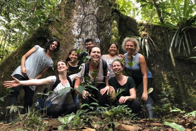 travelers camping at the amazon travelers camping at the amazon