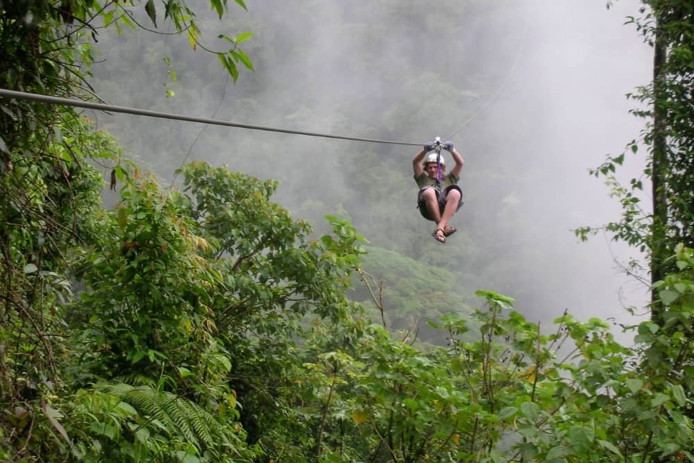 zip linning costa rica 1 latin america expedition tour