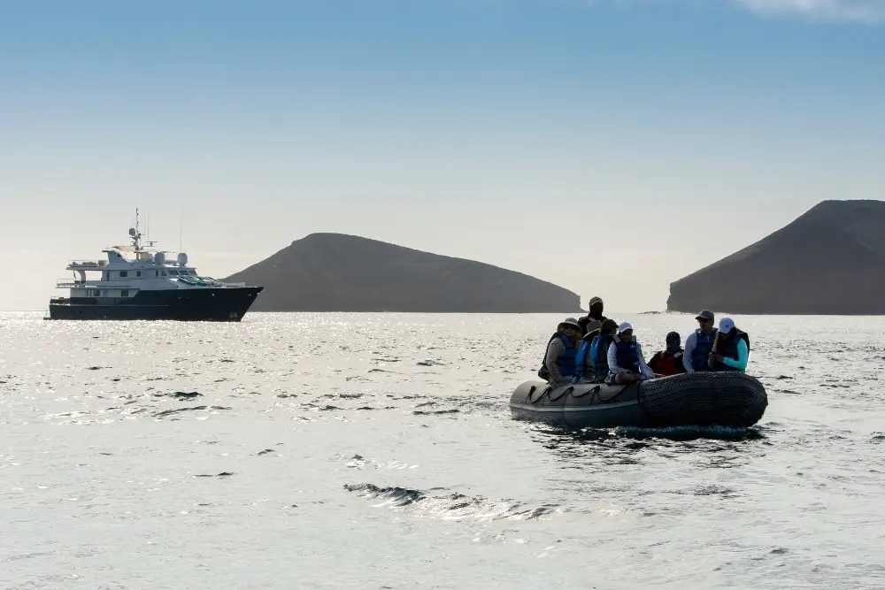 Beyond Galapagos Explorer panga ride