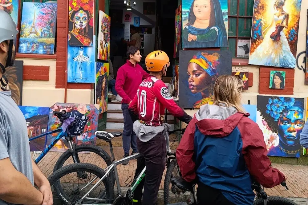Biking in Colombia