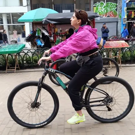 Bogota-Biking-tour Rebecca Adventure Travel Colombia Biking Tour