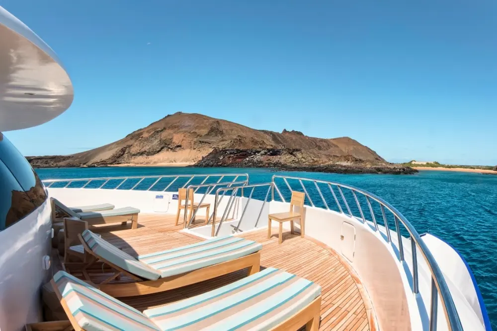 endemic cruise sun deck endemic galapagos cruise - gallery