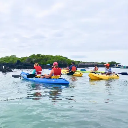 Kayak-Galapagos Rebecca Adventure Travel Kayaking Galapagos