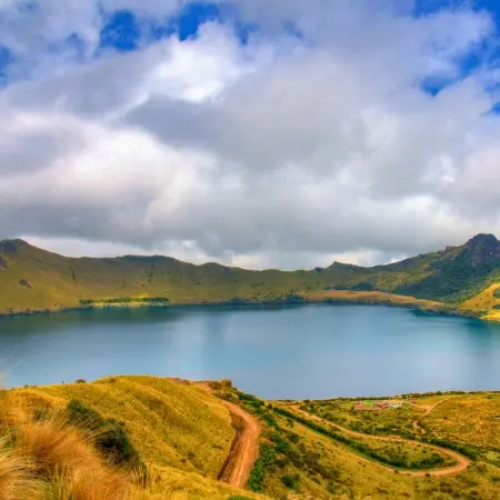 Mojanda-Lagoon Rebecca Adventure Travel Mojanda Lagoon - Otavalo - Ecuador Andes