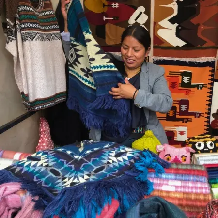 Otavalo-Market Rebecca Adventure Travel Otavalo Market - Community Experience